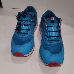 Salomon Ultra Glide Sneakers Men's 7.5 Crystal Teal Reef Running Shoes 415791